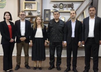 Şandeya DBPê û DEM Partiyê bi Mazlum Ebdî re hevdîtin pêk anî