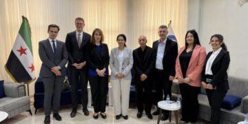 Şandeya Alman serdana Qamişloyê kir