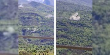 Di rojekê de gund 27 caran topbaran kir