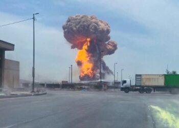 Li Bender Ebasê ya Îranê teqîneke mezin çêbû