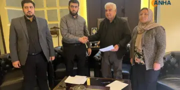 Têkildarî rewşa Şêxmeqsud û Eşrefiyê peyman îmze kirin
