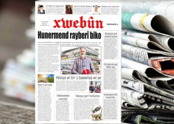 Rojnameya Xwebûnê bi manşeta ‘Hunermend rayberî biko’ derket