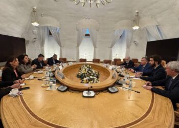 Şandeya DEM Partiyê li Rûsyayê civînan pêk tîne