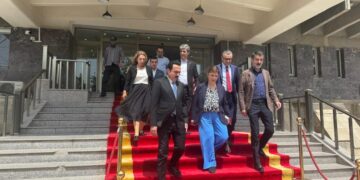 Serdanên şandeya HDK, DEM Partî û DBPê li Hewlêrê bi dawî bû