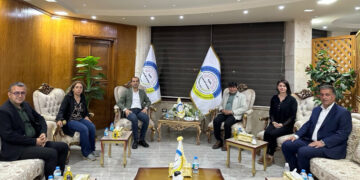 Şandeya DBPê û DEM Partiyê derbasî Bakur û Rojhilatê Sûriyeyê bû