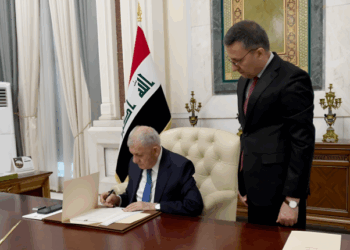 Serekkomarê Iraqî qanûnê Helebçe îmza kerd