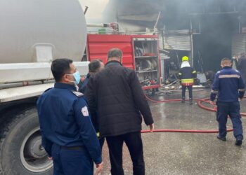 Li bazarek Silêmaniyê şewat derket