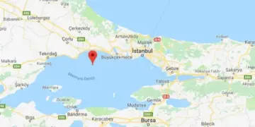 Deryaya Marmarayî de girsîya 6.2î de erdlerz bî