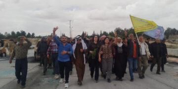 Tişrîn de xoverdayîşê şarî kewt roja 87.