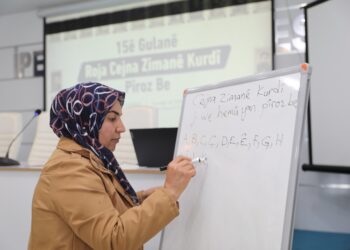 Şaredariya Rêya Armûşê polên zimanê kurdî zêde kir