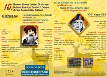 Festîvala Kulturî ya Dêrsimî ya Ewropayî ya 15. do Frankfurt de bêra kerdene