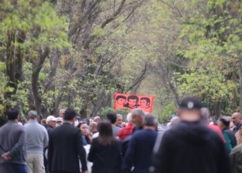 Nûnerên saziyan Aslan, Înan û Gezmîş bi bîr anîn