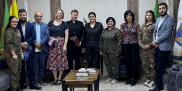 Hevserokê Koma Çep a PEyê serdana Bakur û Rojhilatê Sûriyeyê kir