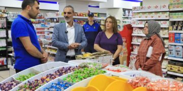 Hemserekê Şaredarîya Peyasî Dundar verê roşanî beşdarî kontrolan bi