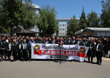 Baroya Amedê êrişa li dijî endamê xwe protesto kir