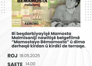 Belgefîlm û terraqe: “MAMOSTAYO BÊMAMOSTA” do bêro nîşandayene