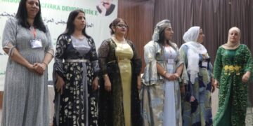 Berdevk û endamên meclisa jinan ên TEV-DEMê diyar bûn