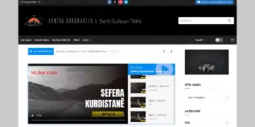 Weşana malpera înternetê ya Vejîna Kurd dest pê kir