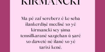 Siba Meclîsê Kirmanckî îlan beno