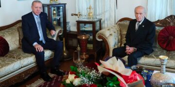 Erdogan û Bahçelî li hev civiyan