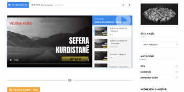 Keyepelê belgefîlmê Vejîna Kurd ame akerdene