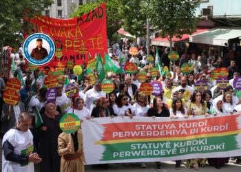 ‘Çareserî bi qebûlkirina ziman û nasnameya Kurdî pêkan e’