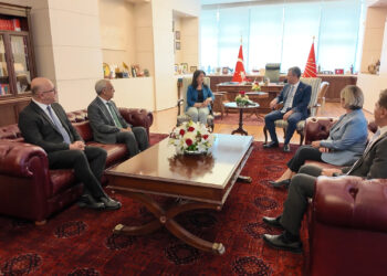 Şandeya Îmraliyê bi Ozgur Ozel re hevdîtin kir