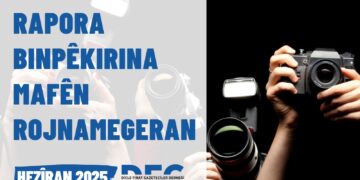 DFG: Di Hezîranê de 26 rojnameger hatin darizandin