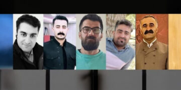 Cezayê darvekirinê li 5 berxwedêrên şoreşa ‘Jin, Jiyan, Azadî’ birîn