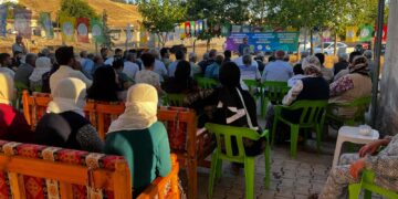 Di civîna gel de kêfxweşiya dîtina dîmenê Ocalan derket pêş