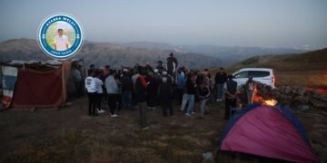 Xelkê Hesendînê li dijî talanê bi şev û roj nobetê digire