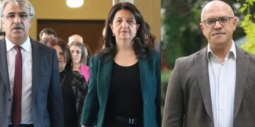 Şandeya Îmraliyê bi Wezîrê Dadê re hevdîtinê dike