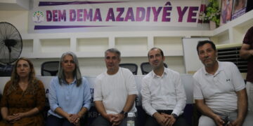 Hevserokên Giştî yên DBPê serdana Aktaş kirin