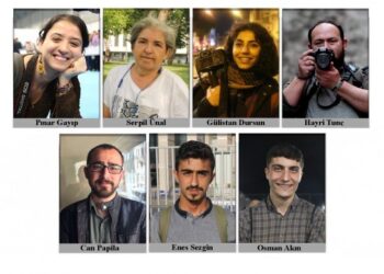 Dozgerî xwest 7 rojnameger bêne cezakirin