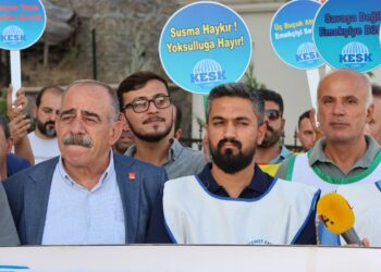 Şaxa KESKê ya Şirnex nerazîbûn nîşanî TÎSê da