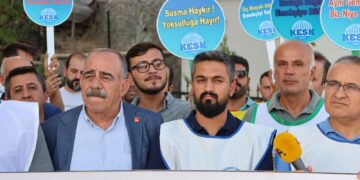 Şaxa KESKê ya Şirnex nerazîbûn nîşanî TÎSê da