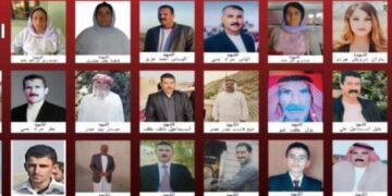 Cenazeyê 22 êzidîyan siba bi girseyî bêro definkerdiş