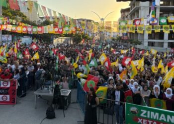 Li Wanê mitînga ‘Ne tecrîd dê azadî bi ser bikeve’ destpê kir