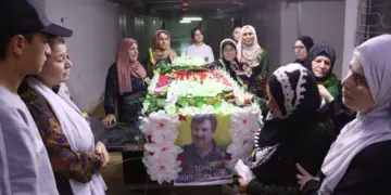 Cenazeyê Nuredîn Sofî dê îro bigihîje Qamişlo