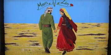 Şaredariyê Cizîrê dîwar bi wêneyên navdarên Kurd xemiland