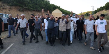 Cenazeyê endamê HPGê Berat Nazlican hate definkirin