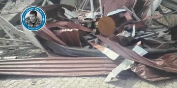 Cerdevanan dizdîya xûrdeyê Goristanê Gerîlayan ê Cûdî kerdê