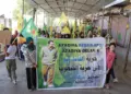 Şêniyên Dêrikê ji bo azadiya Abdullah Ocalan meşiyan