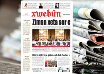 Xwebûn bi manşeta ‘Ziman xeta sor e’ derket