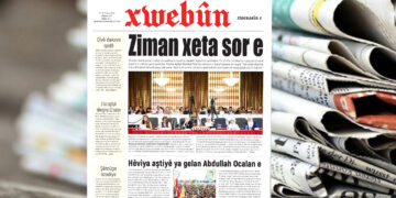 Xwebûn bi manşeta ‘Ziman xeta sor e’ derket