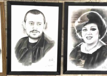 Bi serran o tena verê Lûtkeyê Hewlêrî de nuşteyan resîm keno