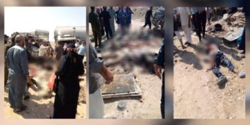 Di qezaya navbera Hesekê-Şedadê de 12 kes mirin