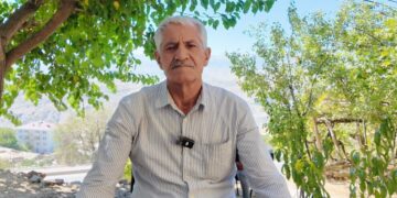 Qoricîyan baxçeyê ey birna, dima bi çekan tehdît kerd