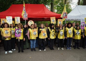Çalakiya ji bo azadiya Rêberê Gelê Kurd didome