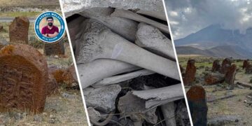 Goristanê armenîyan o tarîxî de kateyê merdiman çira teber ra yî?